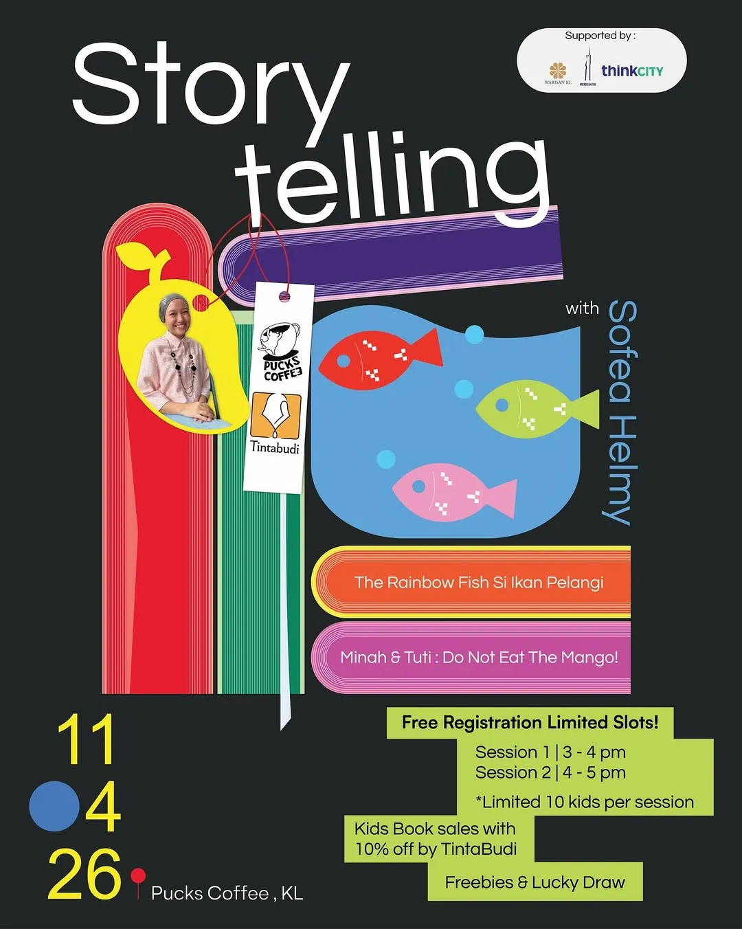 Story Telling with Sofea Helmy