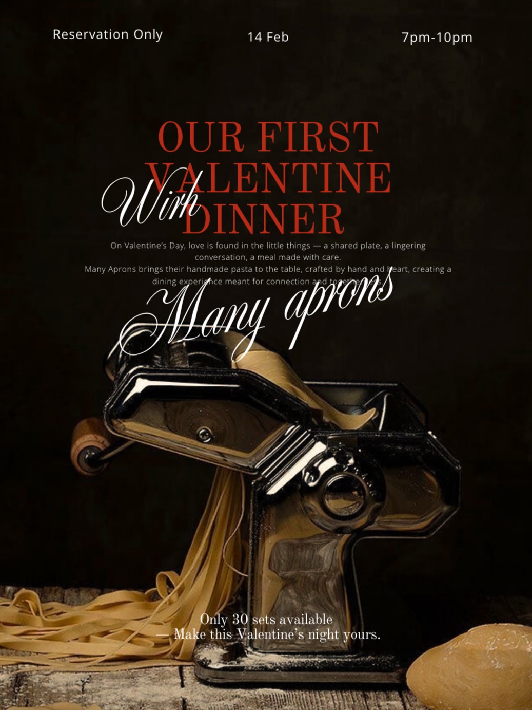 Our First Valentine's Dinner